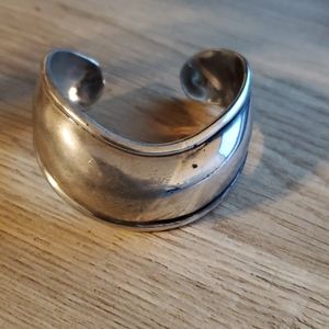 Sterling silver cuff bracelet